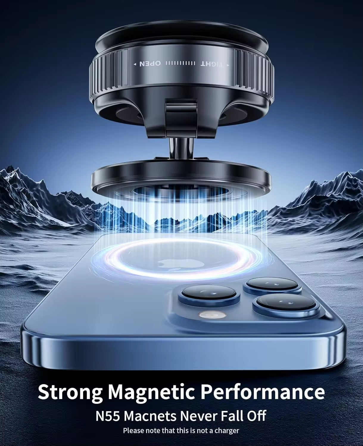 Vacuum Phone Holder magnetic