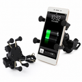 Stallion SR-05 Turbo Motorcycle Phone Holder with USB Charger