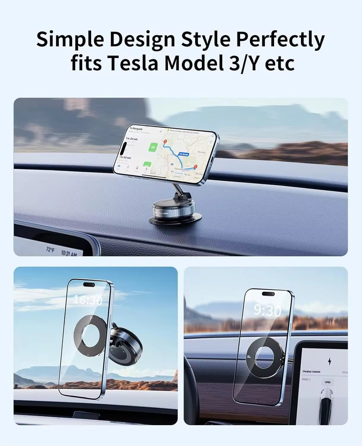 Vacuum Phone Holder magnetic