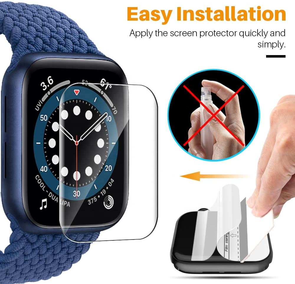 CAISLES Clear Apple Watch Screen Protector