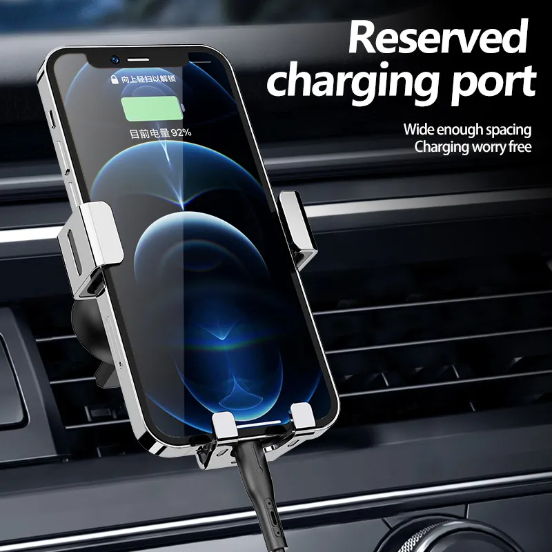 Mirror Design Magnetic Car Phone Holder