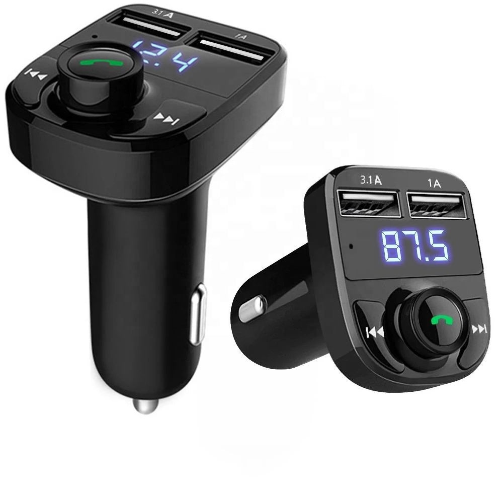 X8 Wireless Car MP3 Player & Bluetooth FM Transmitter