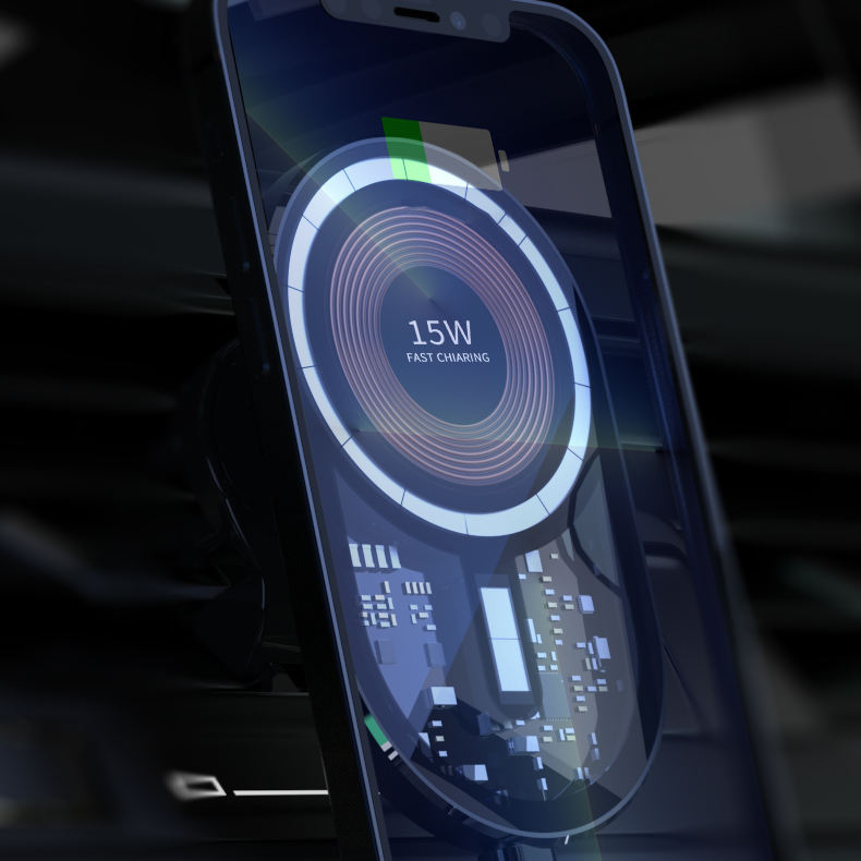 15W Automatic Wireless Car Phone Charger