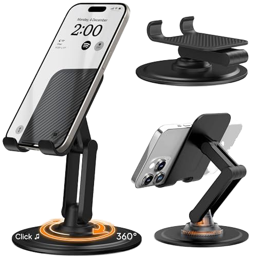KAKUSIGA Foldable 360° Desktop Phone Stand