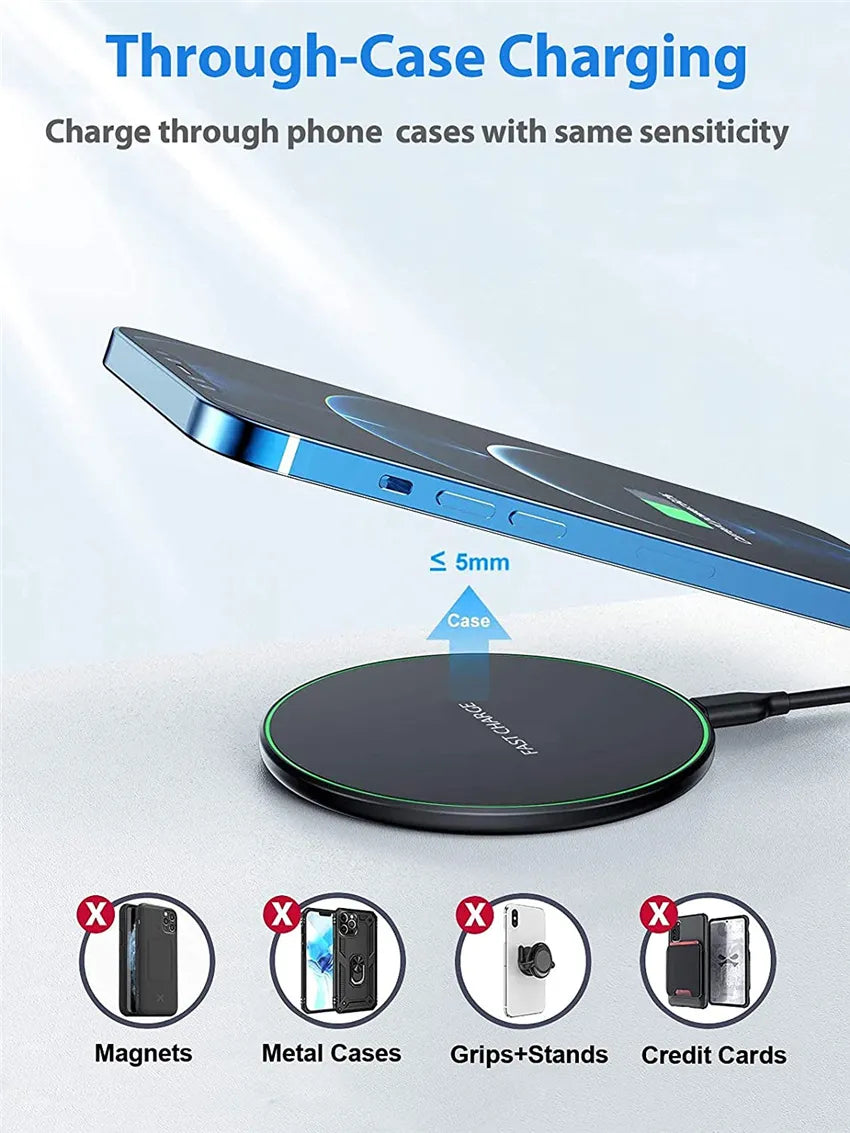 Wirless Fast Charger Pro Easy 15W charging