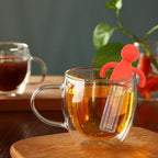 2 pcs Lazy Tea infuser