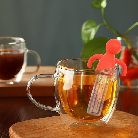 2 pcs Lazy Tea infuser