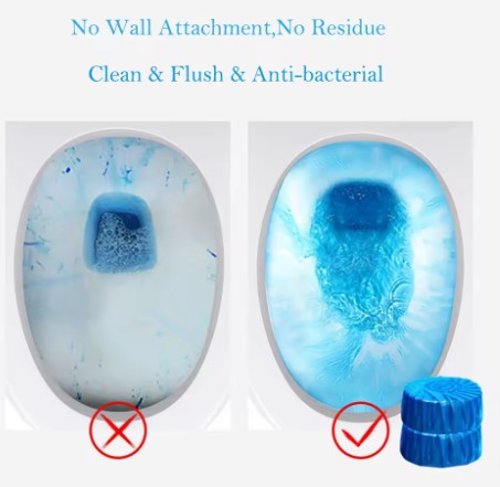 Toilet Cleaner Tablets — Pack of 4