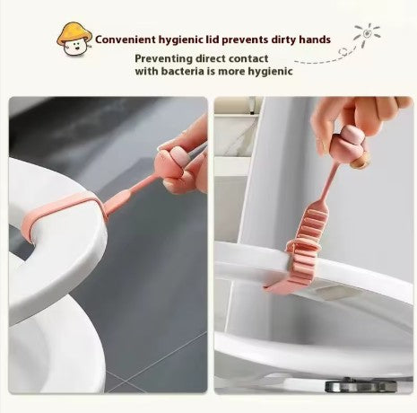 Set of 2 Hygienic Toilet Lid Lifter
