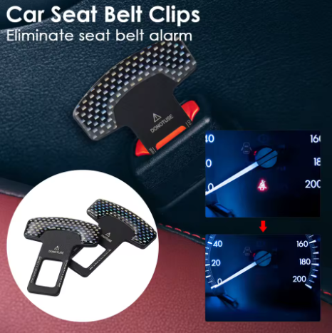 Pair of 2 Seat Belt Buckles