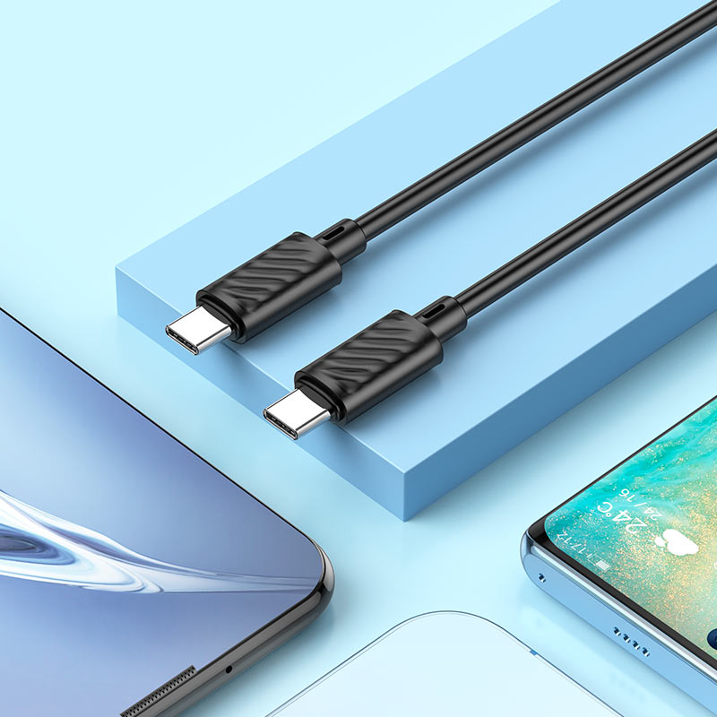 Gratified 60W charging data cable for Type-C to Type-C