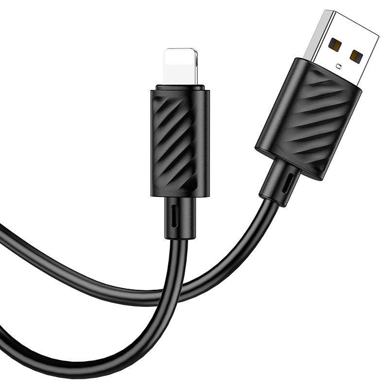 Gratified charging data cable for iP